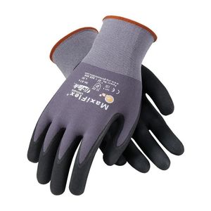 PIP 34-874/L Seamless Knit Gloves Large Seamless Nylon Black/Gray MaxiFlex Ultimate