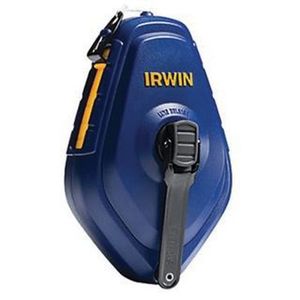 Irwin Tools 1932883 Fast Retrieve Large Capacity Chalk Line Reel Kit 100-ft Blue Strait-Line Speedline