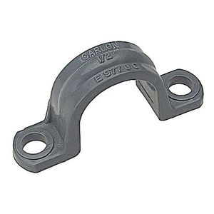 Thomas & Betts E977EC PVC 2-Hole Conduit Clamp 3/4-Inch Carlon