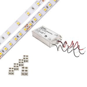 DiodeLED DI-KIT-24V-BC2ODBELV60-3000 Retail Tape Light Kit 24-Volt DC 200-Lumens/ft 3000K Blaze