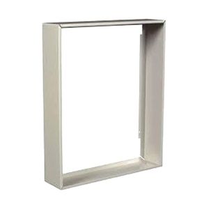 Q-Mark SMFS Surface Mounting Frame 10-3/8-Inch x 4-Inch x 12-1/2-Inch White