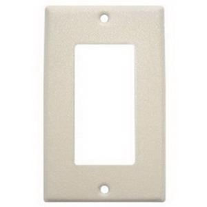 Mulberry 99401 Steel Device Mount Standard Size 1-Gang GFI Block Wallplate 1-Block Duplex/GFI Receptacle Ivory