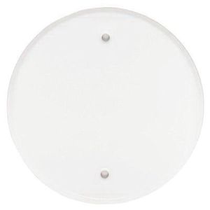 Mulberry 40430 Smooth Enamel Steel Ceiling Blank Cover 4-Inch x 4-Inch