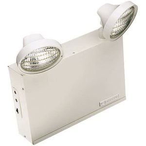 Emergi-Lite 12LSM110-0 LS Series No Head Emergency Light Unit 9-Watt 120/277-Volt AC 12-Volt DC Off-White