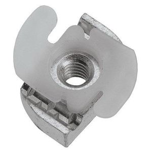 Power Strut PS-TG-1/2-EG Electrogalvanized Steel Top Grip Nut 1/2-Inch