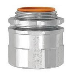 AMFI FLX50B Steel Industrial/Specification Grade Insulated Throat Connector 1/2-Inch Spec-Flex