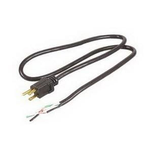 Coleman Cable 09706-88-08 Stranded Bare Copper SJTW Replacement Power Supply Cord 16/3 6-ft Black