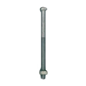 M&W Electric MW5808 Hot Dipped Galvanized Machine Bolt With Nut 5/8-Inch x 8-Inch