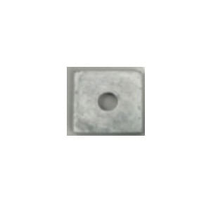 M&W Electric SW58 Hot Dipped Galvanized Flat Square Washer 5/8-Inch