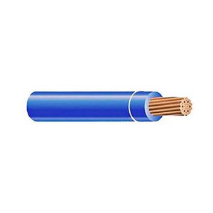 THHN-1-BLU-19STR-CU-5000R Stranded Copper THHN Cable 1-AWG 5000-ft Master Reel Blue