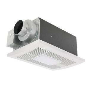 Panasonic FV-0511VHL1 Fan Forced Heater with Light 120-Volt 0.25-Amp 12.4-Watt 16-Inch x 10.25-Inch x 7.5-Inch WhisperWarm DC