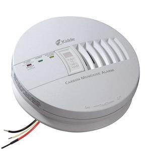 Kidde 21006406 KN-COB-IC Electrochemical CO Alarm With Battery Backup 9-Volt Battery 120-Volt AC Worry-Free