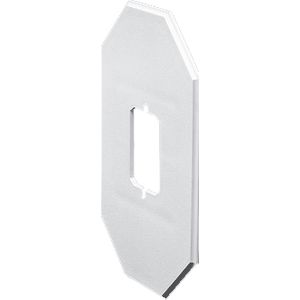 Arlington 8081FDBLC Plastic All Siding Box Kit With Cover 6.65-Inch x 10.5-Inch White