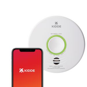 Kidde 21030843 Smoke + Carbon Monoxide Alarm 120-Volt AC 3-Volt Lithium Battery