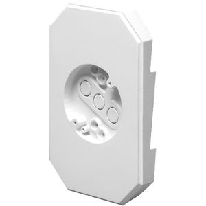 Arlington 8141DBL Plastic Surface Mount 1/2-Inch Lap Double Siding Mounting Kit With Built-In Box