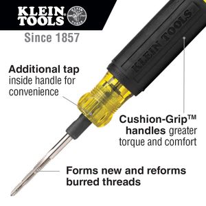 Klein Tools 626 6-In-1 Tapping Tool 7-3/4-Inch