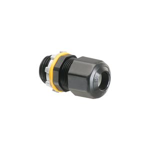 Arlington LPCG50 Straight Low Profile Strain Relief Non-Metallic Cord Connector 1/2-Inch 0.2 - 0.472-Inch