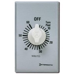 Intermatic FF60MC Auto OFF FF Series Commercial Spring Wound Countdown Timer 125 - 277-Volt AC 60 min