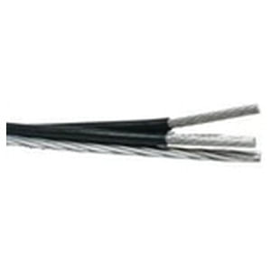 4/4 CUT Stranded Aluminum Hackney Quadruplex Overhead Service Drop Cable 4-4-4-4 1500-ft Reel