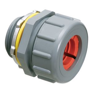 Arlington NMCG100750 PVC Straight Strain-Relief Cord Connector 1-Inch 0.625 - 0.75-Inch Colorgrip