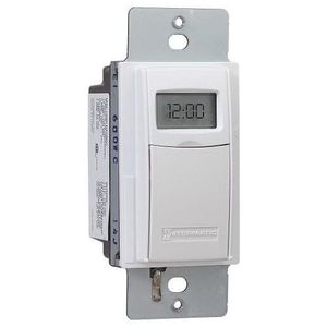 Intermatic EI600WC ON/OFF EI600 Series Heavy-Duty 3-Way Digital Programmable Timer 120 - 277-Volt AC 12 - 28-Volt DC 24 Hour/7 Days