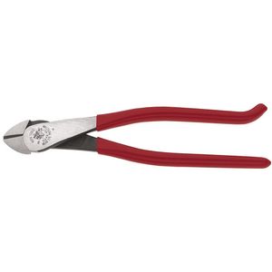 Klein Tools D248-9ST High Leverage Diagonal Cutting Plier 9-3/16-Inch Red