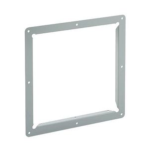 Hoffman F66GPA Panel Adapter 6-Inch x 6-Inch 14/16 Gauge Steel ANSI 61 Gray Polyester Powder Coated