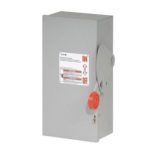 Eaton DH361URK 3-Wire 3-Pole Non-Fusible K Series Heavy-Duty Safety Switch 600-Volt AC 30-Amp NEMA 3R