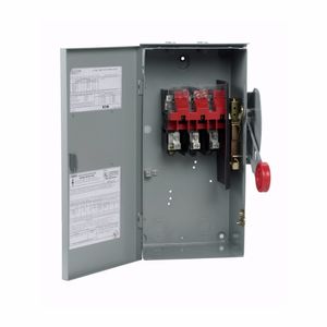 Eaton DH362URK 3-Wire 3-Pole Non-Fusible K Series Heavy-Duty Safety Switch 600-Volt AC 60-Amp NEMA 3R