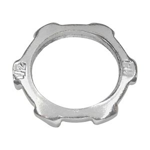 Crouse-Hinds 11X Steel Threaded Thin Construction Conduit Locknut 1/2-Inch