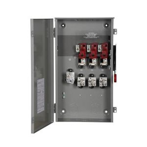 Eaton DH324NRK 4-Wire 3-Pole Fusible K Series Heavy-Duty Safety Switch 240-Volt AC 200-Amp NEMA 3R