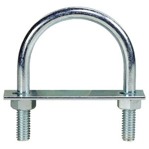 Dottie U400 Zinc Plated Steel U-Bolt 4-Inch