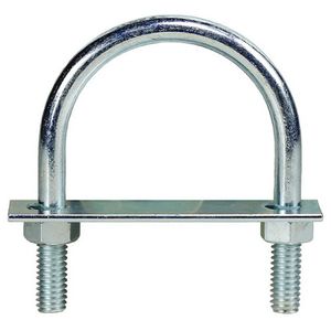 Dottie U300 Zinc Plated Steel U-Bolt 3-Inch