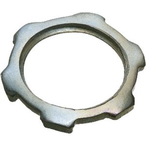 Arlington 407 Plated Steel Threaded Conduit Locknut 2-1/2-Inch