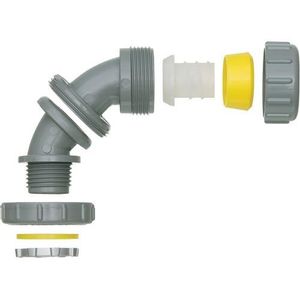Arlington NMLT5090 UV Rated Plastic Non-Metallic Liquidtight Multi-Position Connector 1/2-Inch