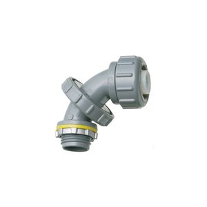 Arlington NMLT7590 UV Rated Plastic Non-Metallic Liquidtight Multi-Position Connector 3/4-Inch