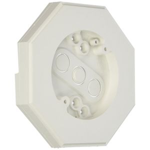 Arlington 8131 Plastic Surface/Vertical Mount 1/4-Inch And 5/16-Inch Siding And Shingles Siding Mounting Kit With Built-In Box 6.61-Inch x 6.61-Inc