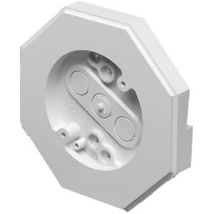 Arlington 8171 UV Rated Plastic Surface (Vertical) Mount Dutch Lap Siding Mounting Kit With Built-In Box 6-5/8-Inch Width x 6-5/8-Inch Height
