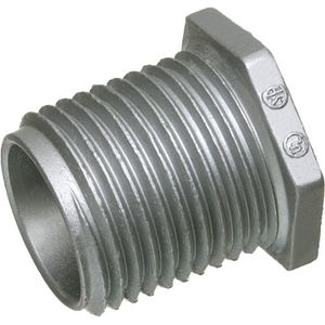 Arlington 502L Die Cast Zinc Long Hex Head Conduit Nipple 3/4-Inch x 0.9-Inch