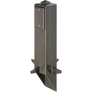 Arlington GP19BR UV Rated Plastic Support 19.5-Inch Height Bronze Gard-N-Post