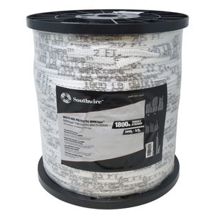 Southwire SWMT1800-3000S Polyester Pull Tape 5/8-Inch x 3000-ft 1800 lb White QWIKtape