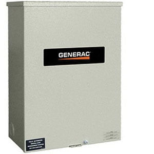 Generac RXSW100A3 1-Phase Automatic Transfer Switch 100-Amp 120/240-Volt NEMA 3R