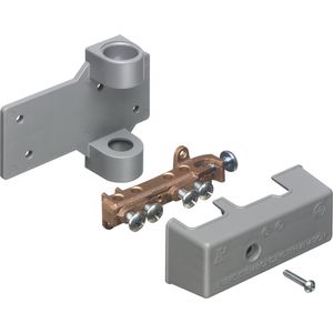 Arlington GBB5P Bronze Bridge Intersystem Grounding Bridge With PVC Adaptor 6-2-AWG Copper/Aluminum Ground (4) 14-4-AWG Copper/Aluminum Bonding