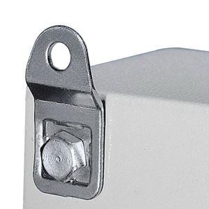 Rittal 1594000 Brushed Stainless Steel 8-mm Wall Distance Bracket