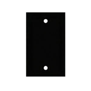 Mulberry 32851 Thermoplastic Box Mount 1-Gang Midi Size Wallplate 1-Blank White