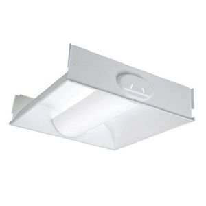 Cooper Lighting 24RDI-40-UNV-L840-CD1-U Standard LED Troffer 39.8-Watt 120 - 277-Volt 80 CRI 4000K 4179-Lumens White Enamel Metalux