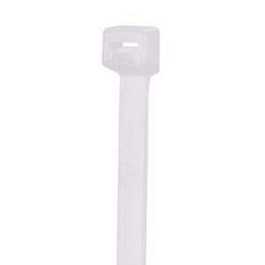 Panduit S8-18-C Nylon 6/6 Miniature General Purpose Curved Tip Cable Tie 8-Inch Natural StrongHold