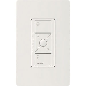 Lutron PD-5NE-WH 120-Volt at 50/60-Hz 1-Pole 3-Way Wireless Dimmer Switch White Caseta