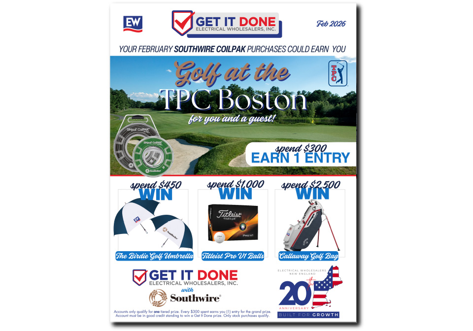 Promotional banner for the Get It Done program offering rewards for your company.